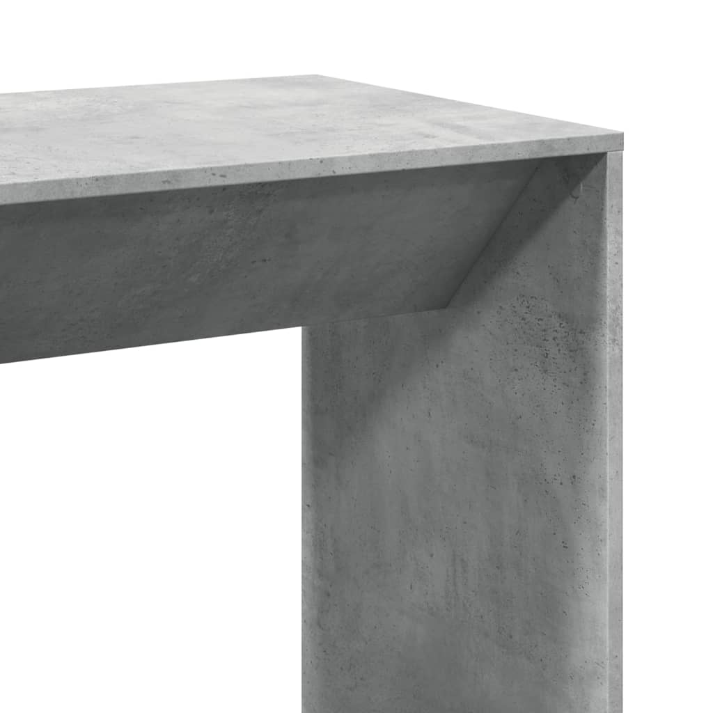 Betonszürke szerelt fa bárasztal 102 x 50 x 103,5 cm Betonszürke szerelt fa bárasztal 102 x 50 x 103,5 cm