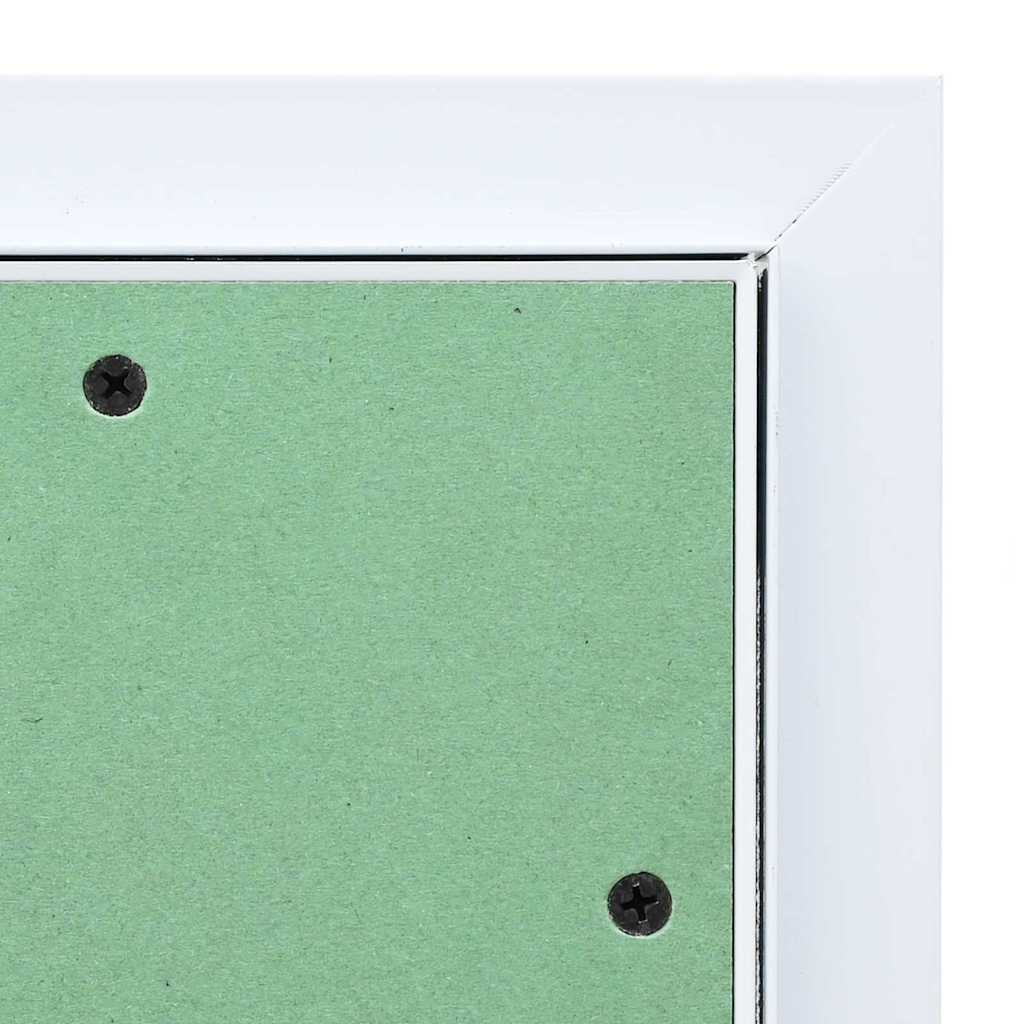 Hozzáférési panel zöld és ezüst 30 x 55 cm