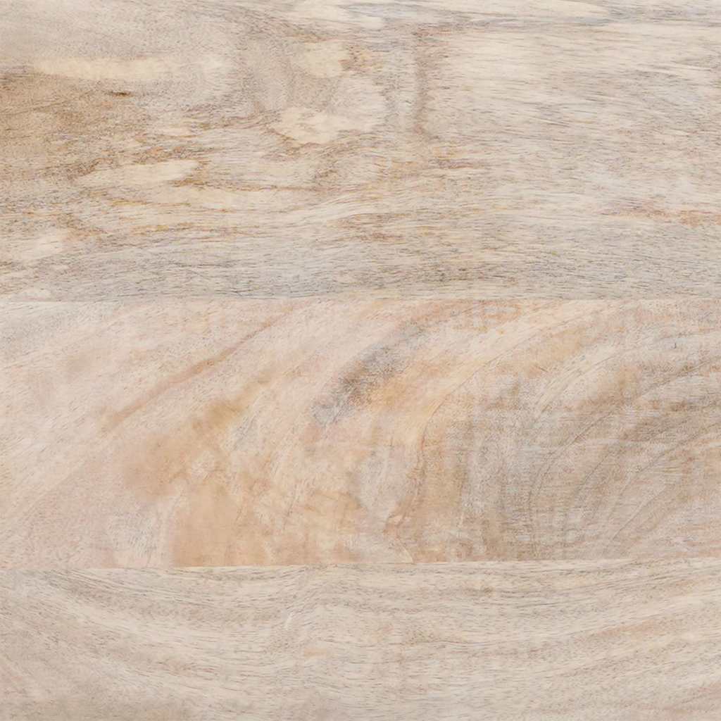 Széf 2 pcs fehér 120 x 33,5 x 75 cm tömör mangófa