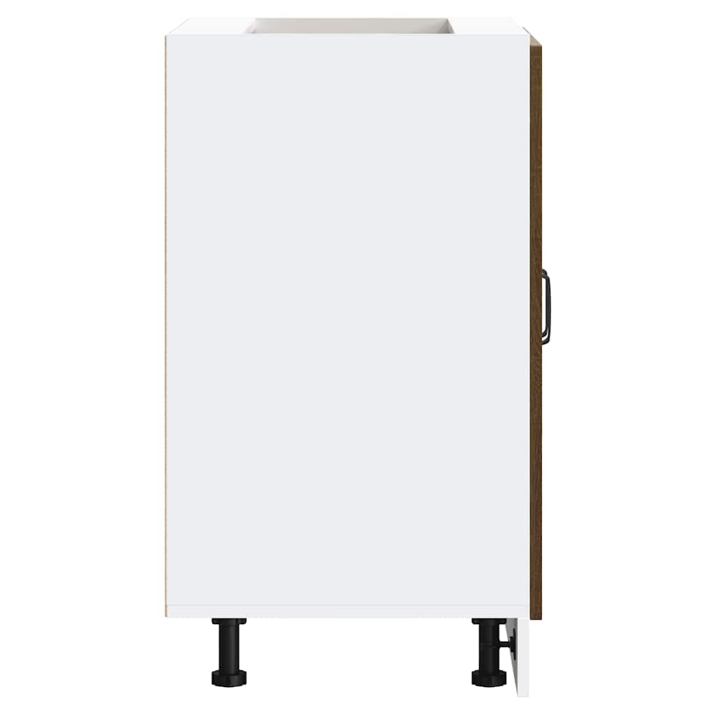 Mosogató sljzat szekrény kalmar barna tölgy 60x46x81,5 cm