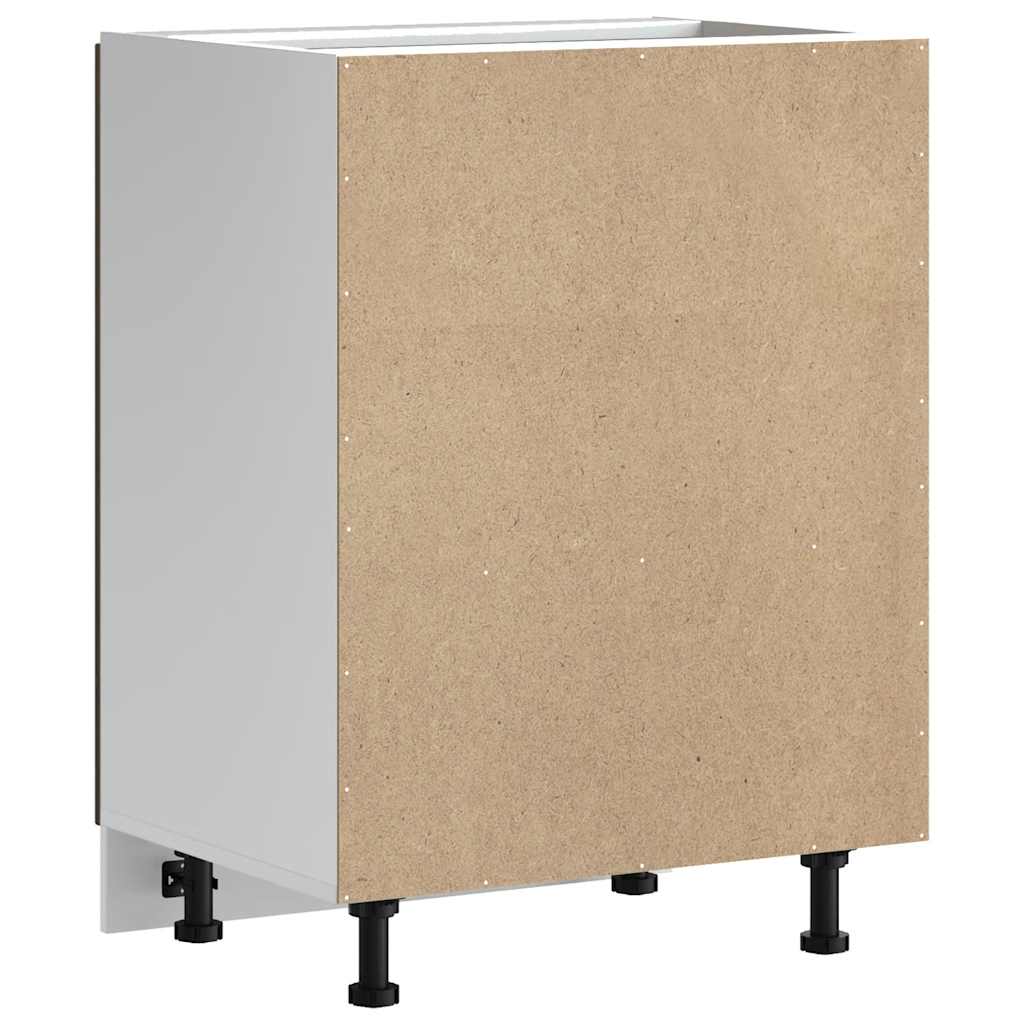 Mosogató sljzat szekrény kalmar barna tölgy 60x46x81,5 cm