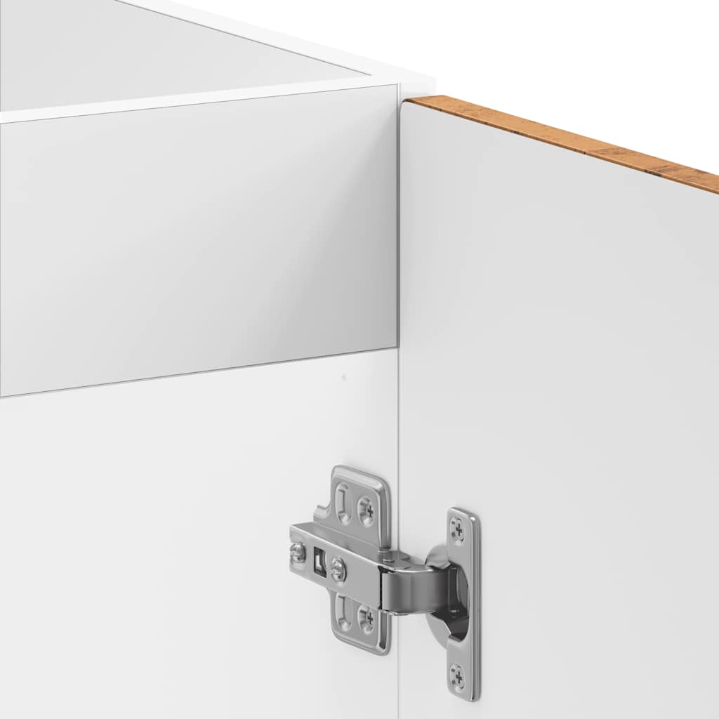 Mosogató aljzat szekrény kalmar régi fa 80x46x81,5cm műanyag fa