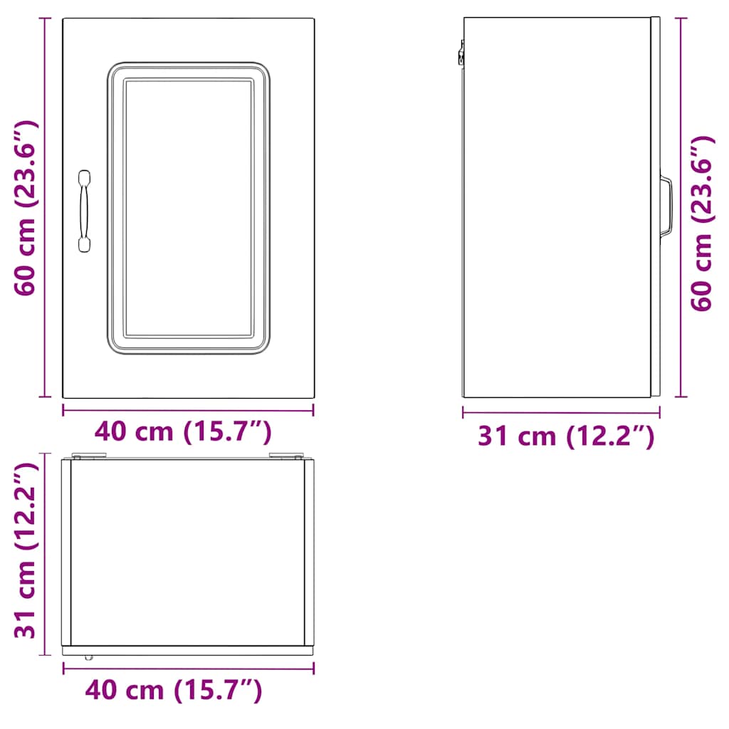 Konyhai fali szekrény kalmar fehér színű fűrészáru