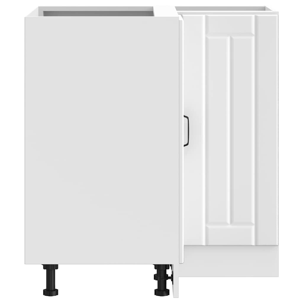 Konyhai sarok alsó szekrény lucca fehér szerelt fa