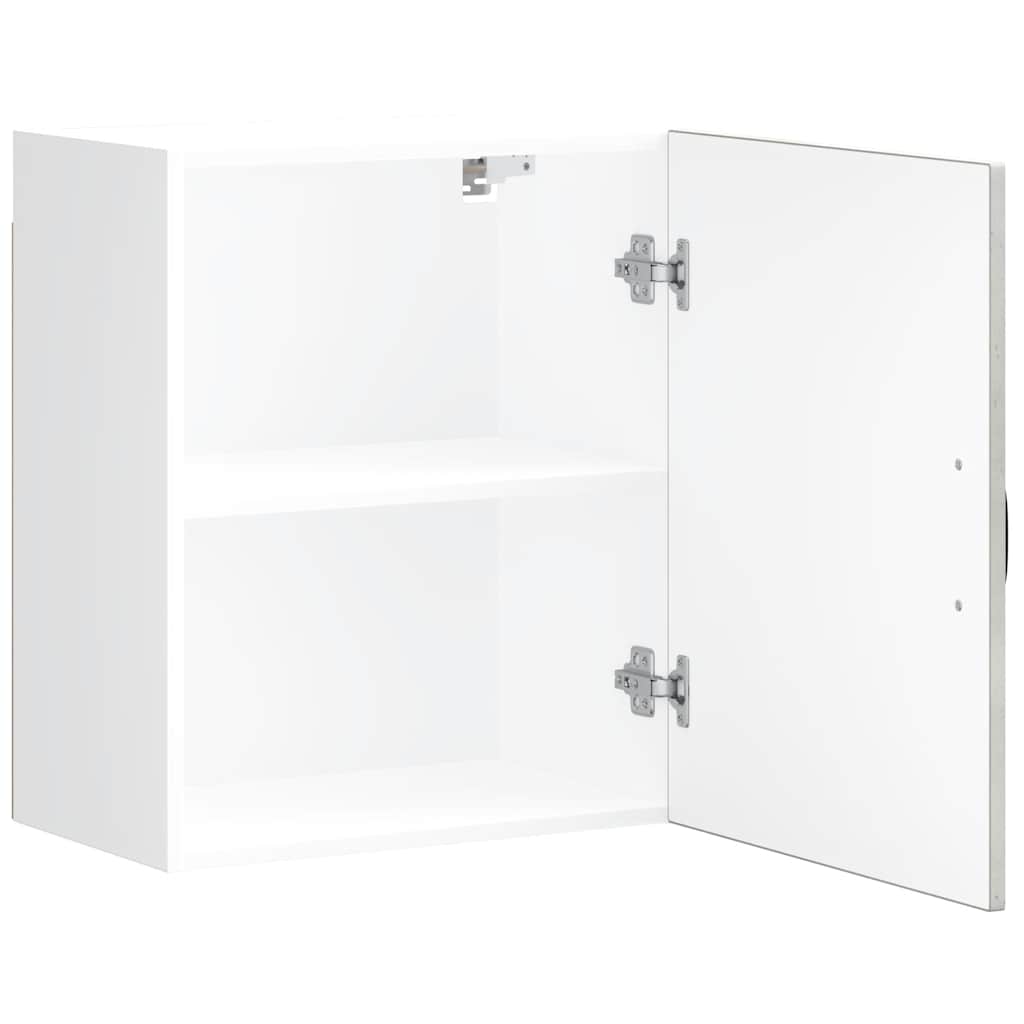 Konyhai fali szekrény lucca betonszürke szerelt fa