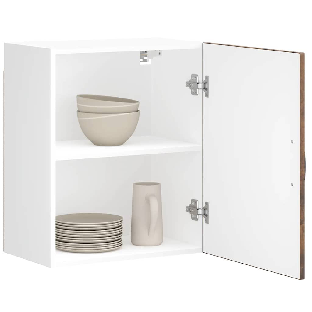 2 db lucca füstölt tölgyfa konyhai faliszekrény