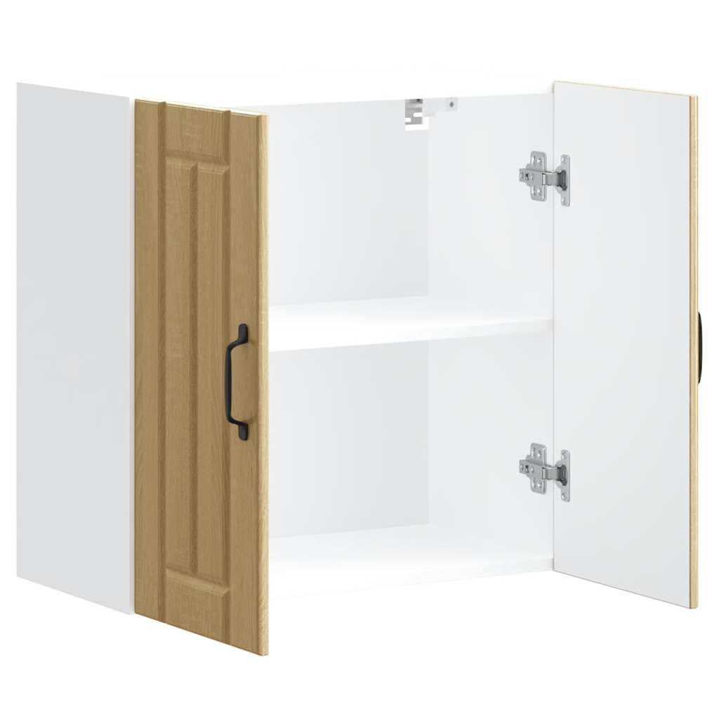 Konyhai fali szekrény lucca sonoma tölgy szerelt fa