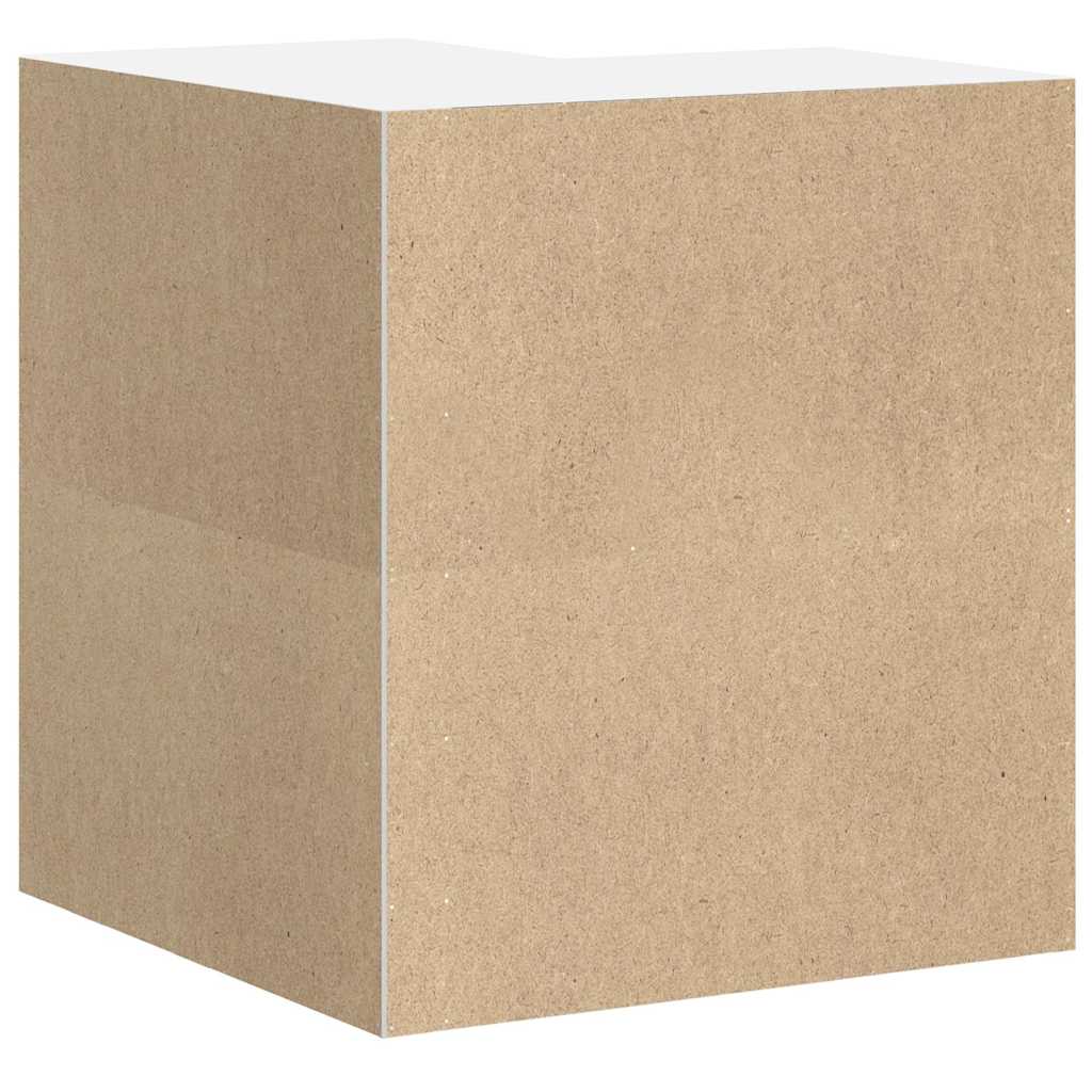 Lucca barna tölgy szerelt fa konyhai fali sarokszekrény