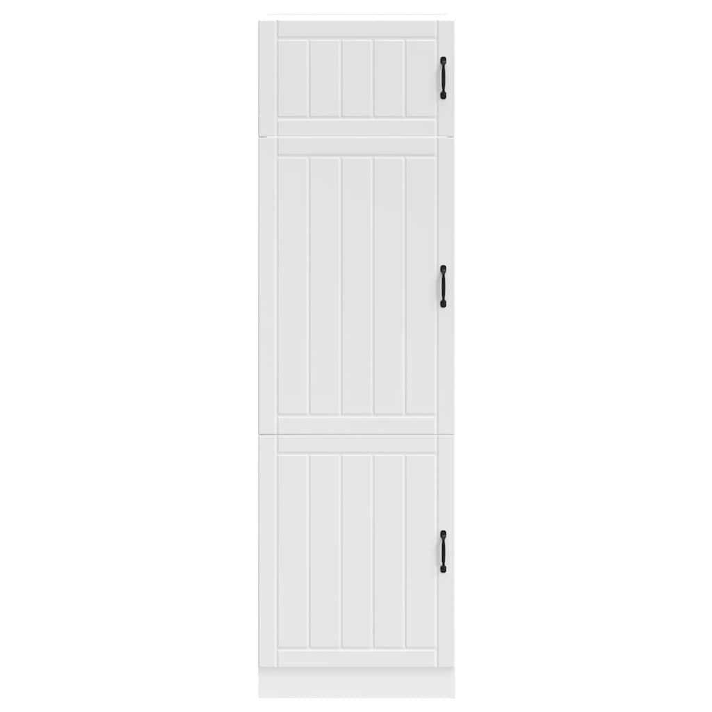 Lucca fehér szerelt fa konyhaszekrény