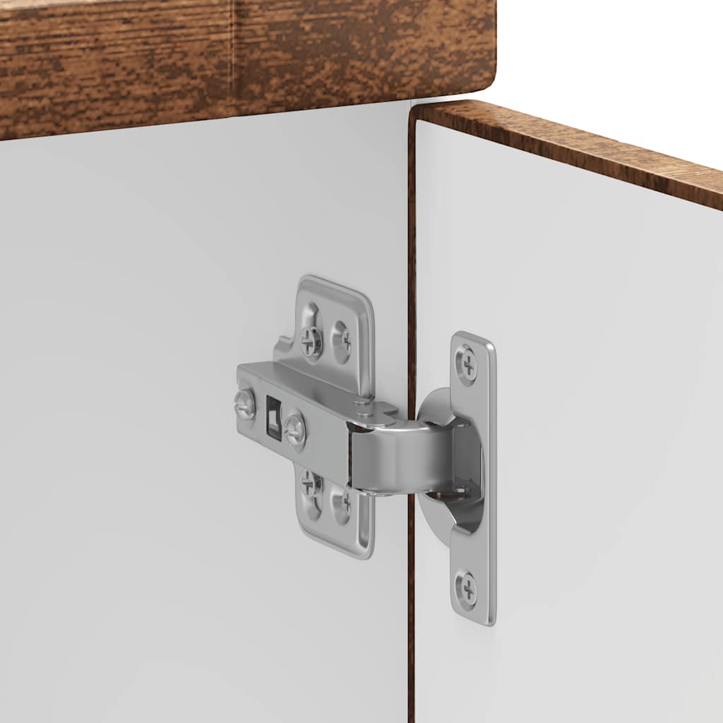 Porto antik fa színű szerelt fa konyhai alapszekrény