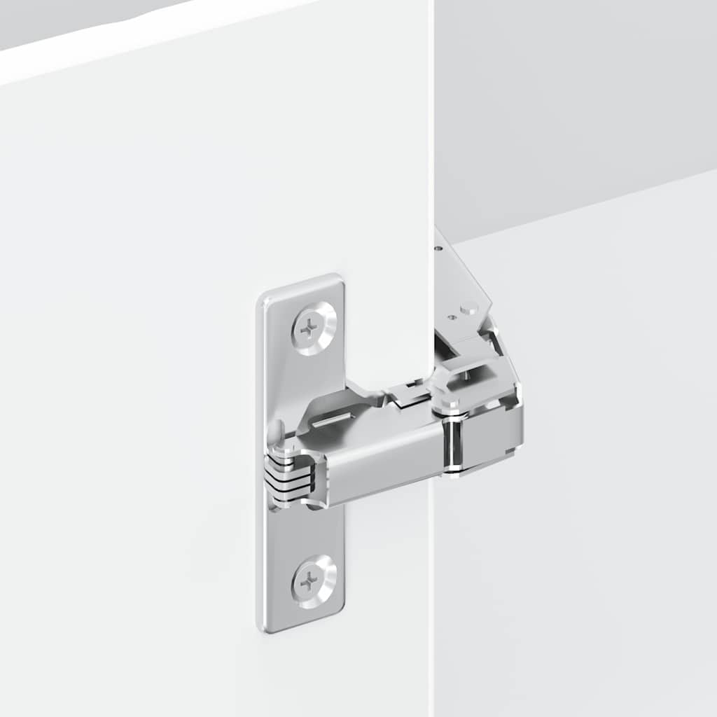 Porto fehér szerelt fa konyha sarokszekrény