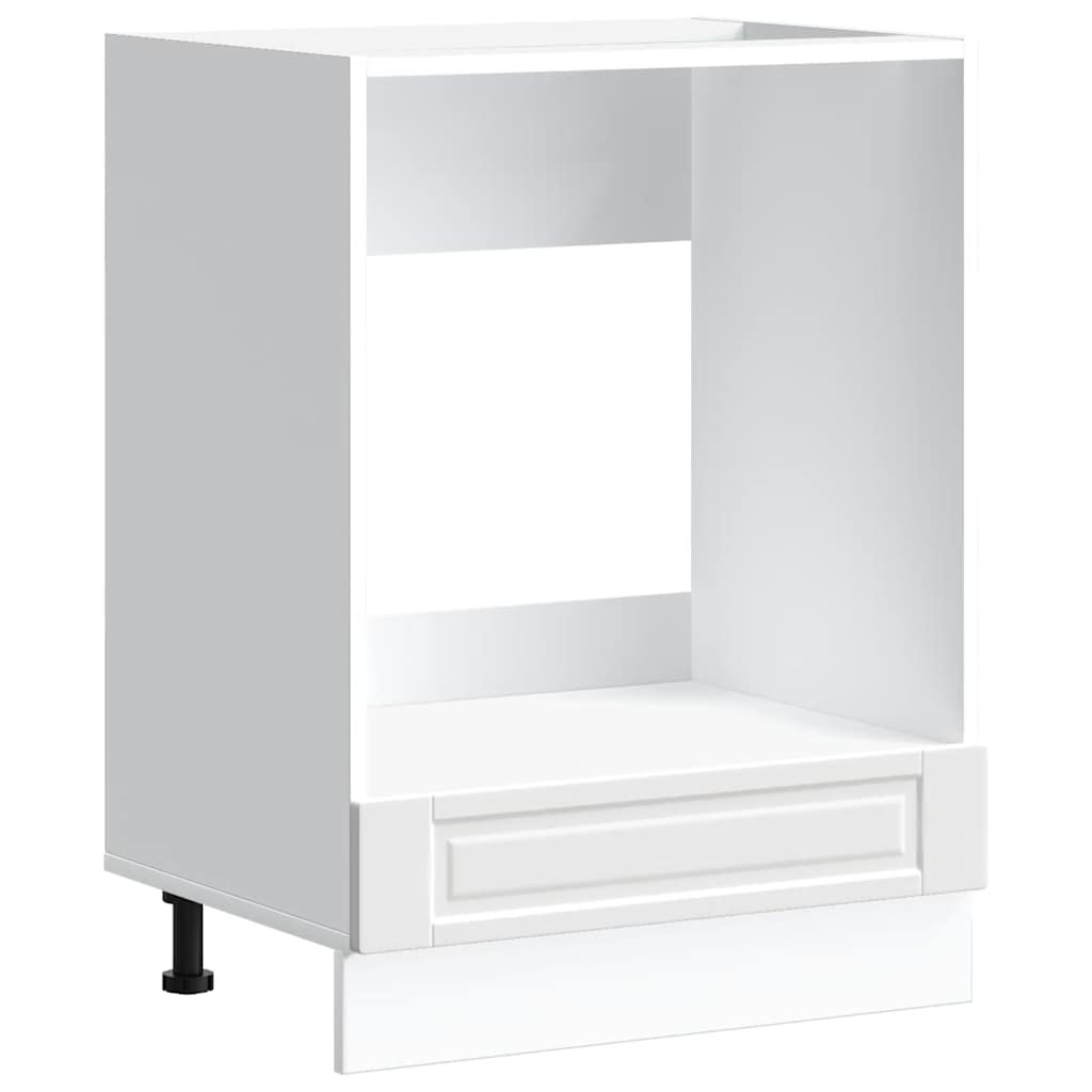 Porto fehér szerelt fa sütőszekrény