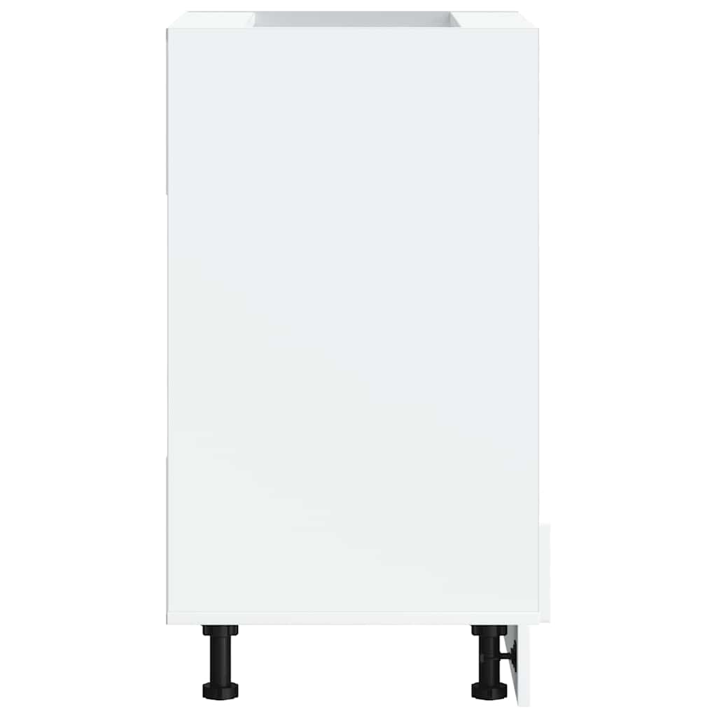 Porto fehér szerelt fa sütőszekrény