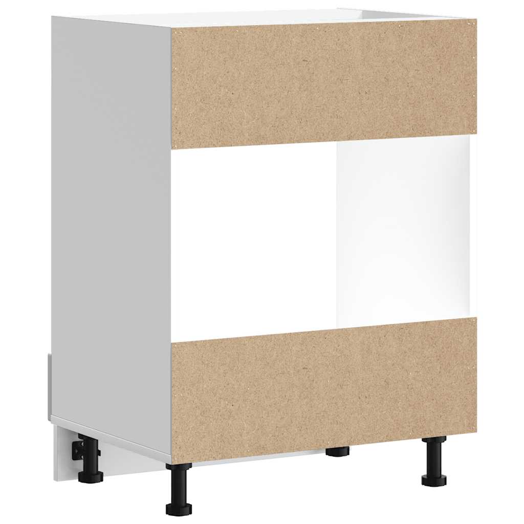 Porto fehér szerelt fa sütőszekrény