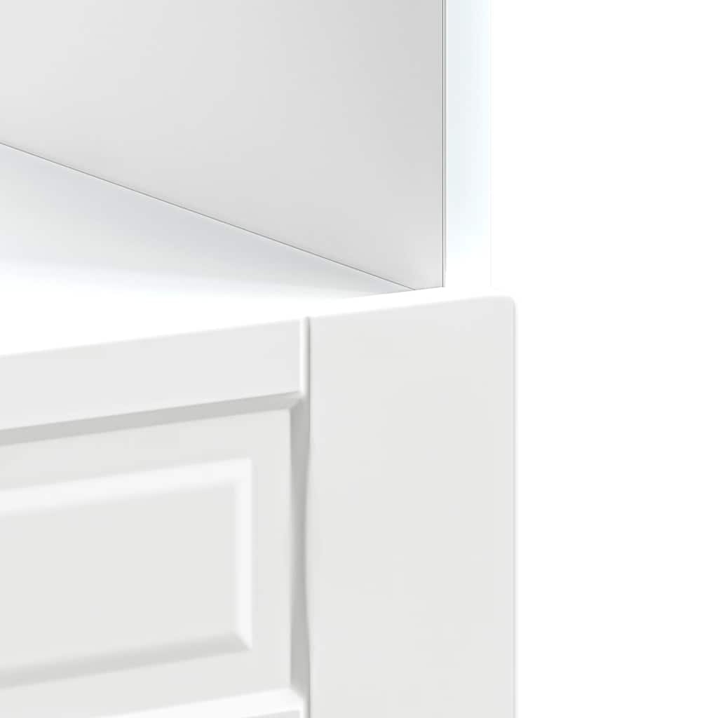 Porto fehér szerelt fa sütőszekrény