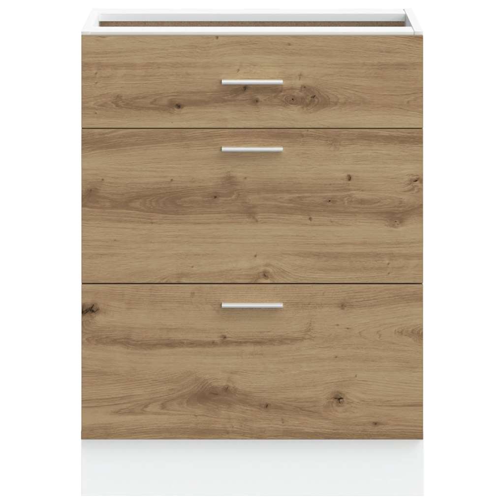 “lyon” konyhai alapszekrény artisan oak engineered wood