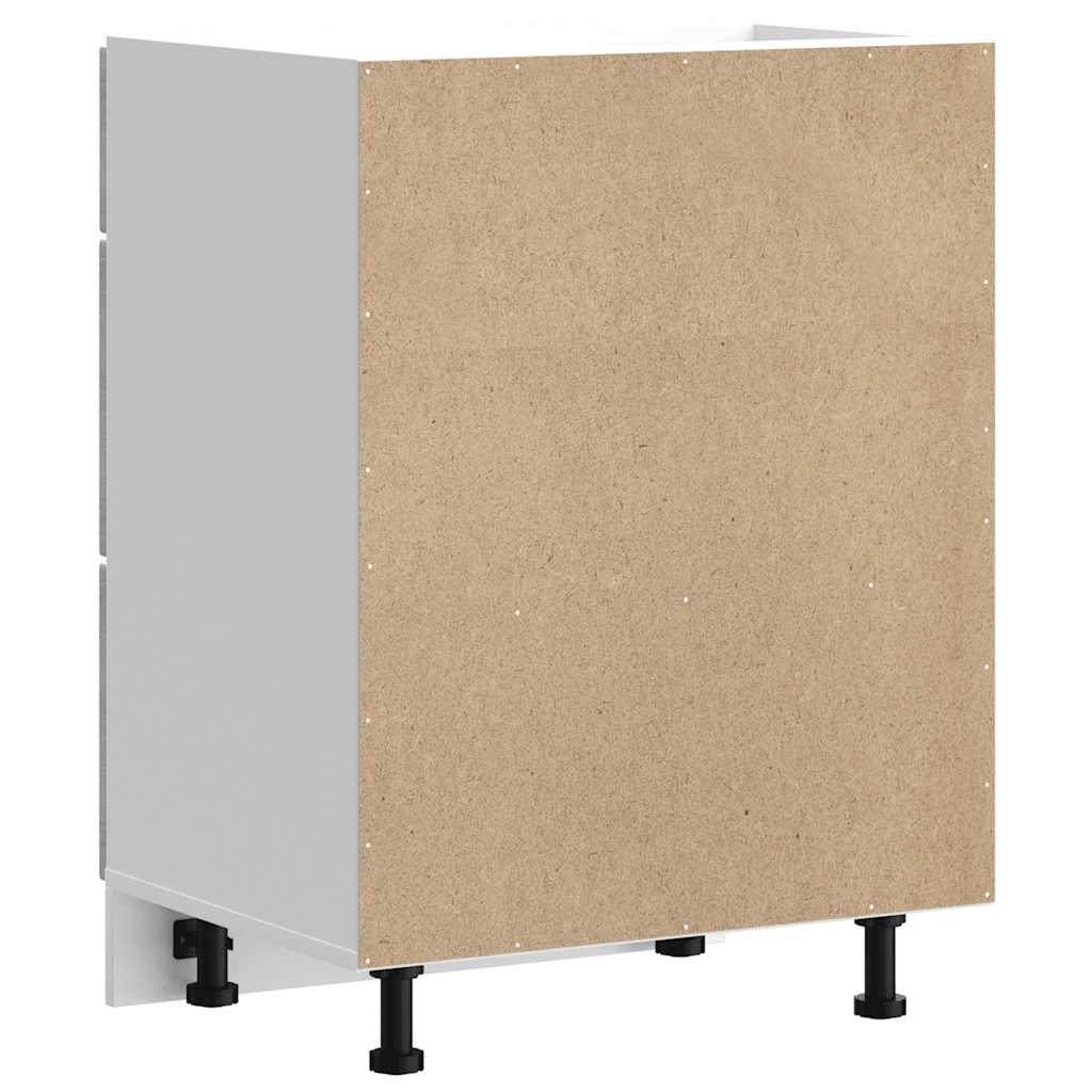 Konyhai alapszekrény kalmar szürke sonoma szekrény