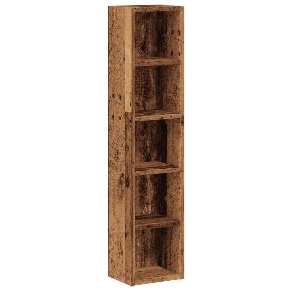 2 db antik fa színű szerelt fa cd-tartó szekrény 21x16x93,5 cm 2 db antik fa színű szerelt fa cd-tartó szekrény 21x16x93,5 cm