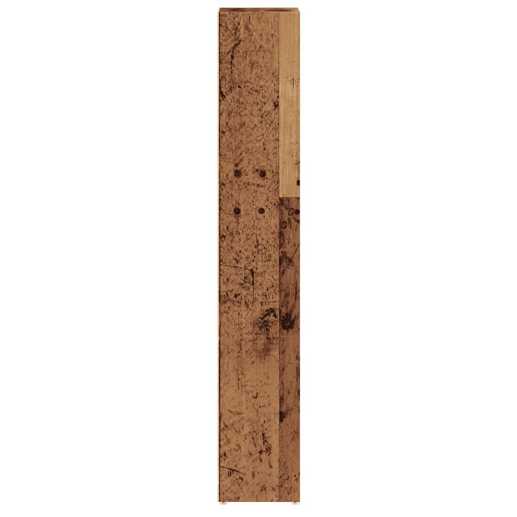 2 db antik fa színű szerelt fa cd-tartó szekrény 21x16x93,5 cm 2 db antik fa színű szerelt fa cd-tartó szekrény 21x16x93,5 cm