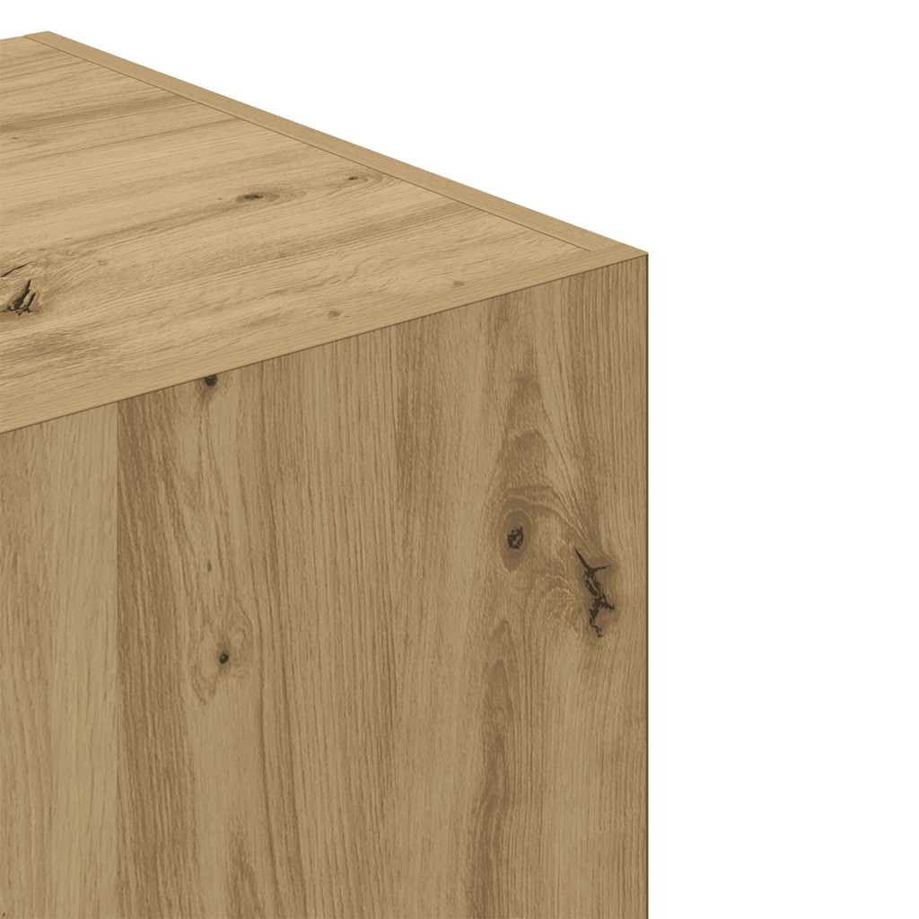 Kézműves tölgy színű szerelt fa ruhásszekrény 80x52x180 cm Kézműves tölgy színű szerelt fa ruhásszekrény 80x52x180 cm