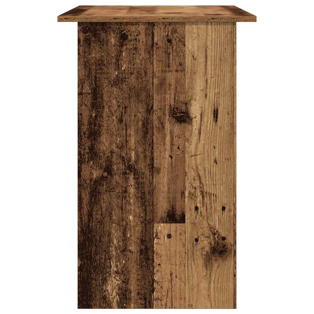 Antik fa színű szerelt fa íróasztal 90 x 50 x 74 cm Antik fa színű szerelt fa íróasztal 90 x 50 x 74 cm
