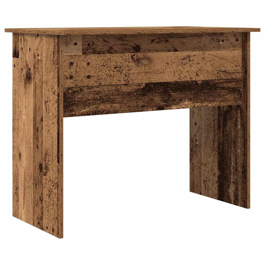 Antik fa színű szerelt fa íróasztal 90 x 50 x 74 cm Antik fa színű szerelt fa íróasztal 90 x 50 x 74 cm