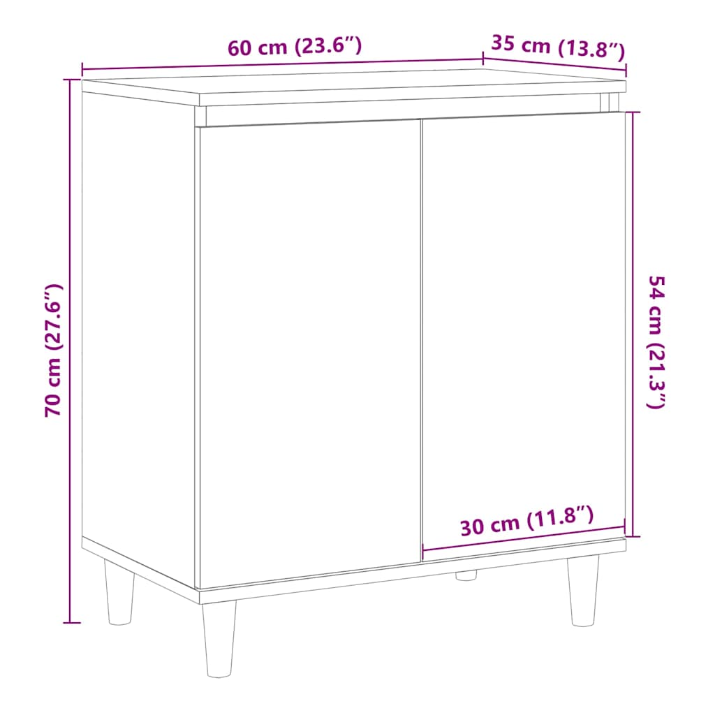 Komód régi fa 60x35x70 cm gépelt fa Komód régi fa 60x35x70 cm gépelt fa