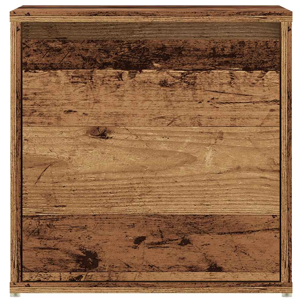 Antik fa szerelt fa tárolódoboz 40,5 x 40 x 40 cm Antik fa szerelt fa tárolódoboz 40,5 x 40 x 40 cm