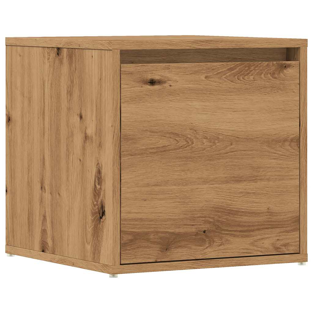 Kézműves tölgy szerelt fa tárolódoboz 40,5 x 40 x 40 cm Kézműves tölgy szerelt fa tárolódoboz 40,5 x 40 x 40 cm