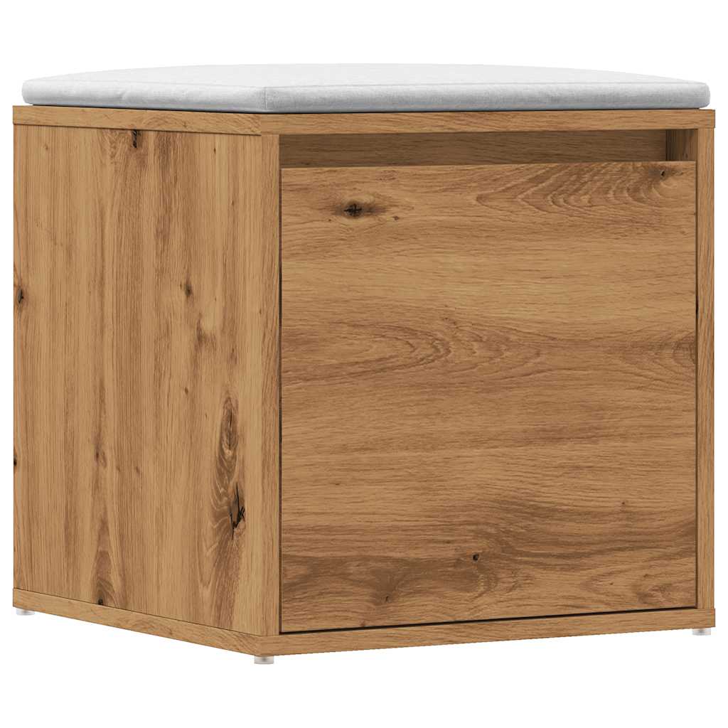 Kézműves tölgy szerelt fa tárolódoboz 40,5 x 40 x 40 cm Kézműves tölgy szerelt fa tárolódoboz 40,5 x 40 x 40 cm