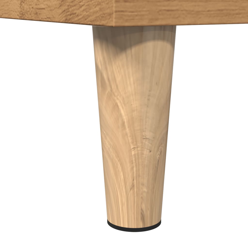 Kézműves tölgy színű szerelt fa fürdőszobaszekrény 30x30x100 cm