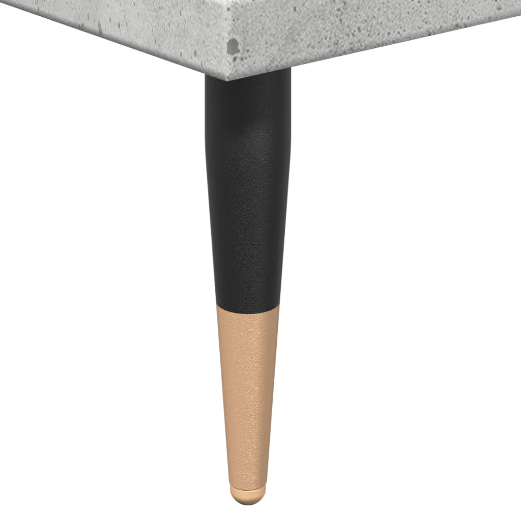 Betonszürke szerelt fa fürdőszobaszekrény 30 x 30 x 100 cm