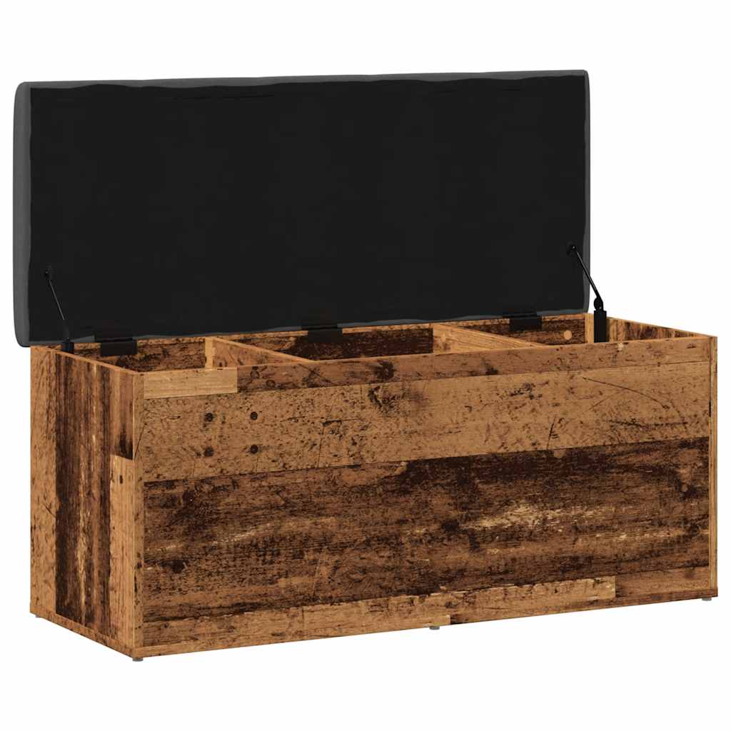 Antik fa szerelt fa tárolópad 102x42x45 cm Antik fa szerelt fa tárolópad 102x42x45 cm