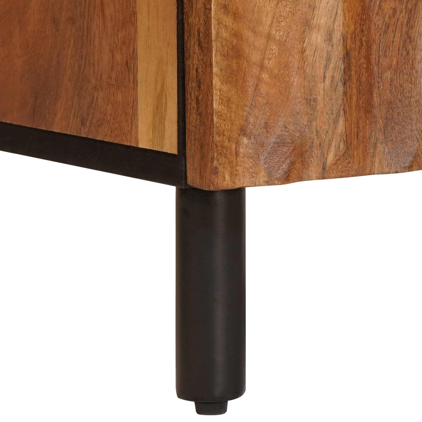 Széf egyszínű akácbarna felület