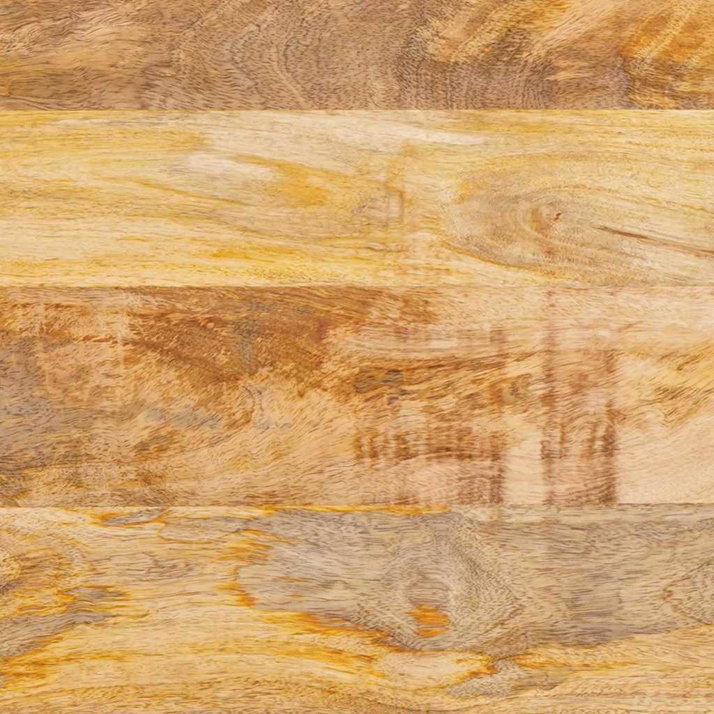 Tv szekrény polcokkal barna 105 x 33 x 46 cm tömör mangófát