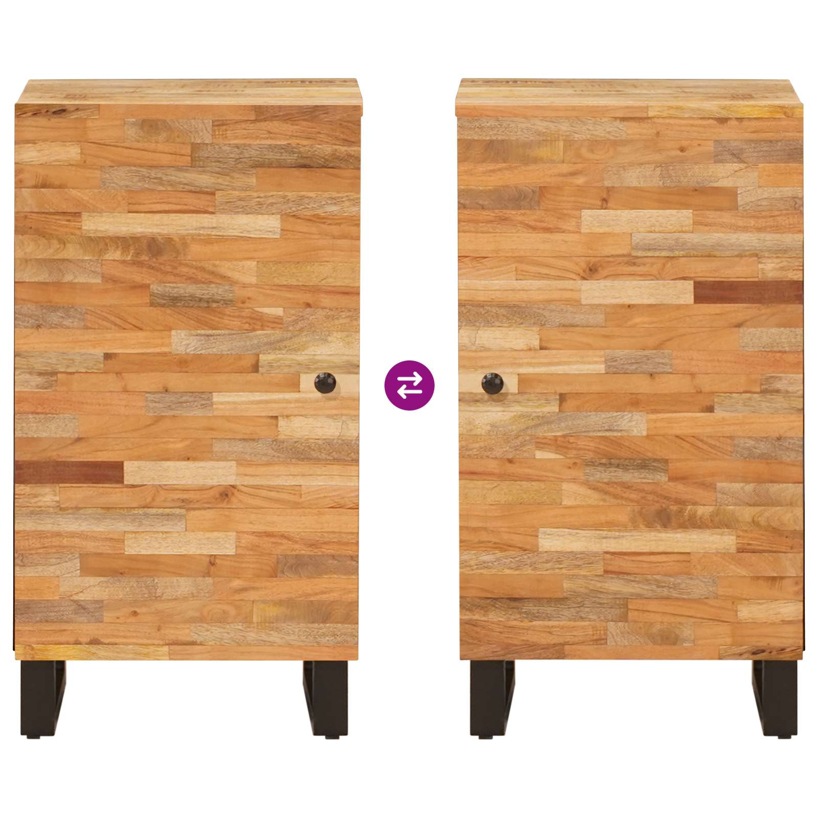 Oldalsó szekrény egyszínű