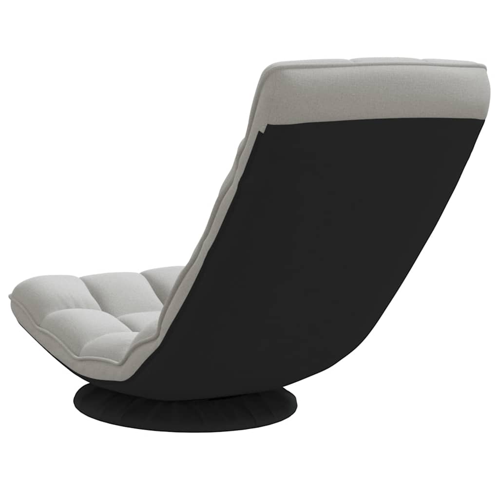 Felhőszürke szövet forgó padlószék 70x51x79 cm