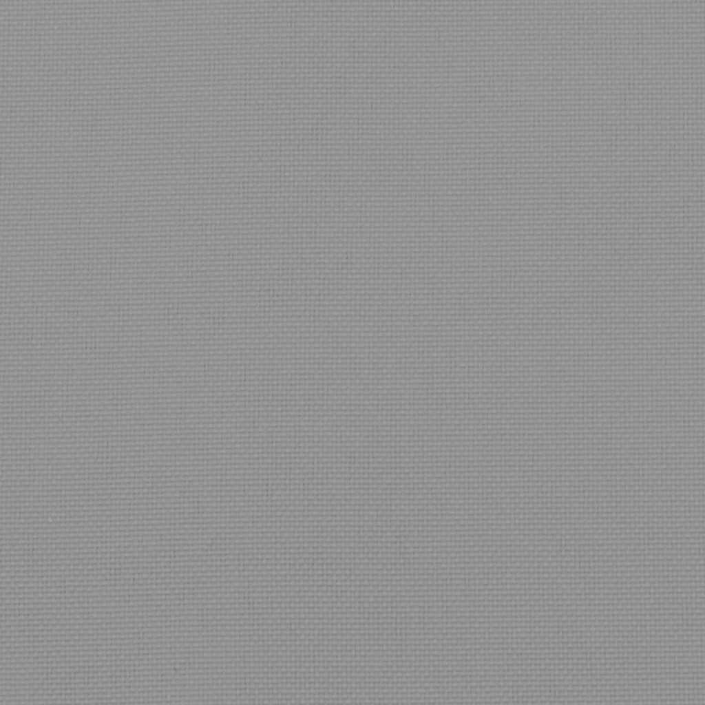 Szürke oxford-szövet összecsukható napozóágy 175x54x8,5 cm