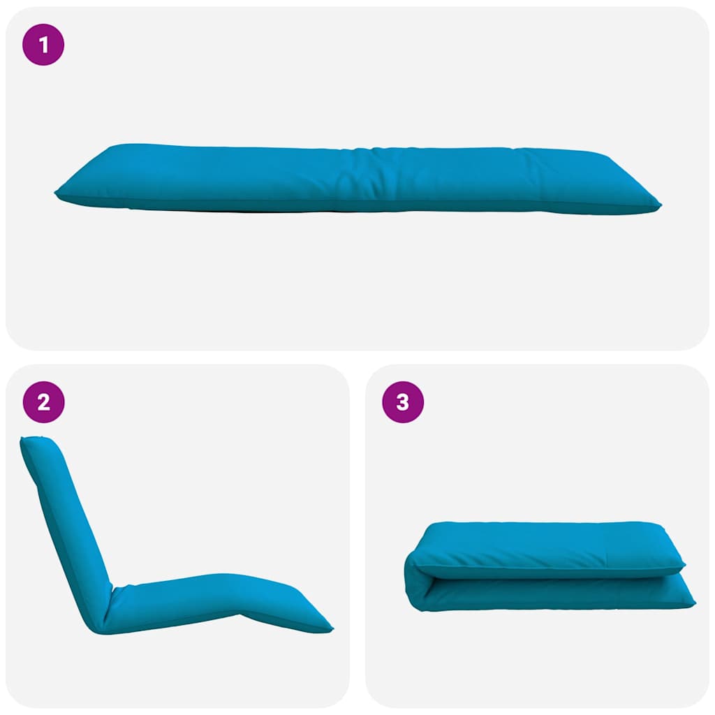 Oxford-szövet összecsukható napozóágy 175x54x8,5 cm