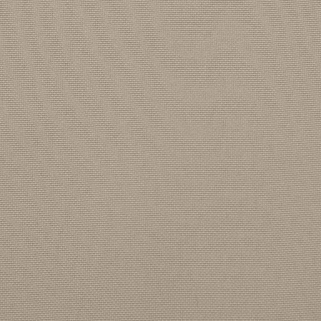 Tópszínű oxford-szövet összecsukható napozóágy 175x54x8,5 cm