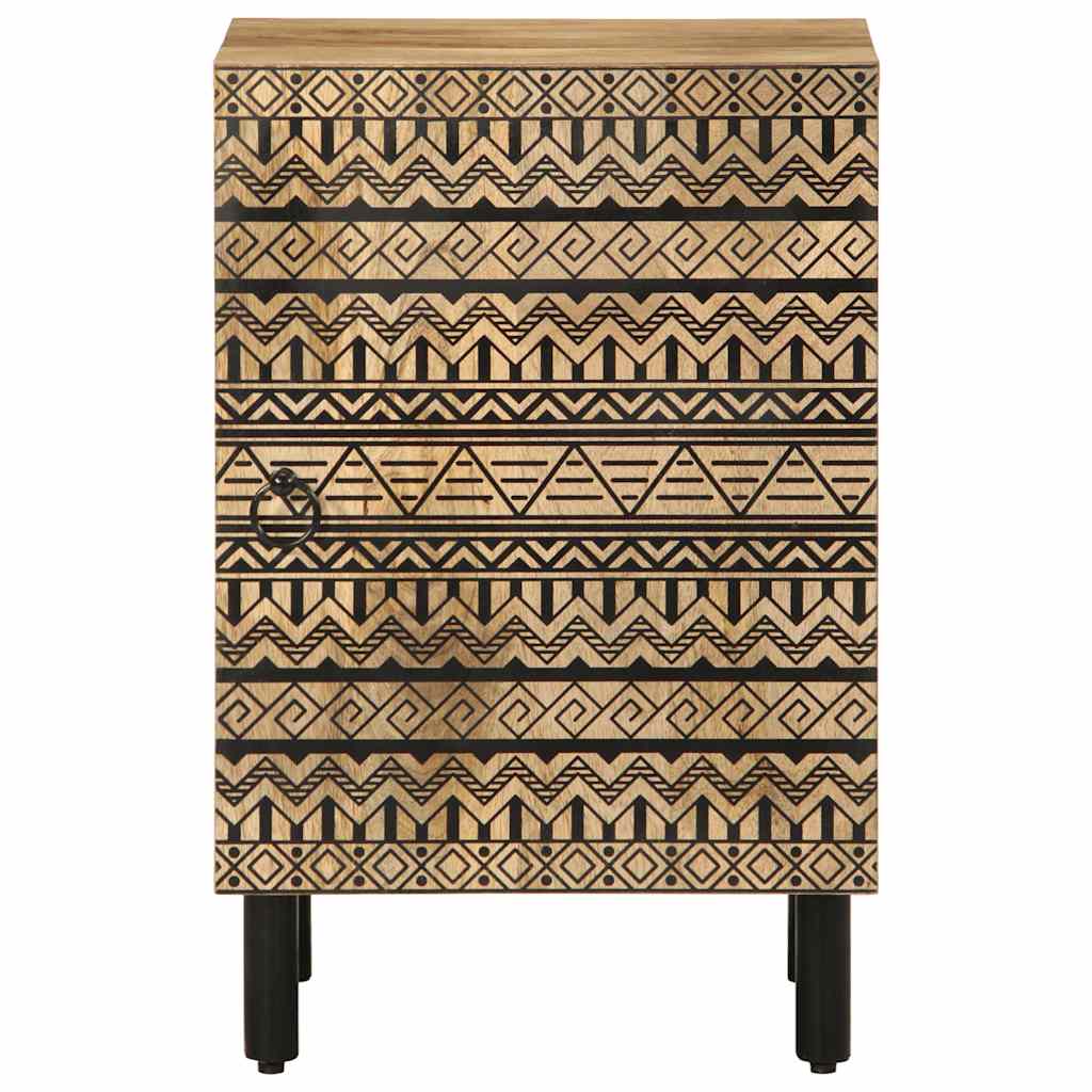 Tömör mangófa fürdőszobaszekrény 38 x 33,5 x 58 cm