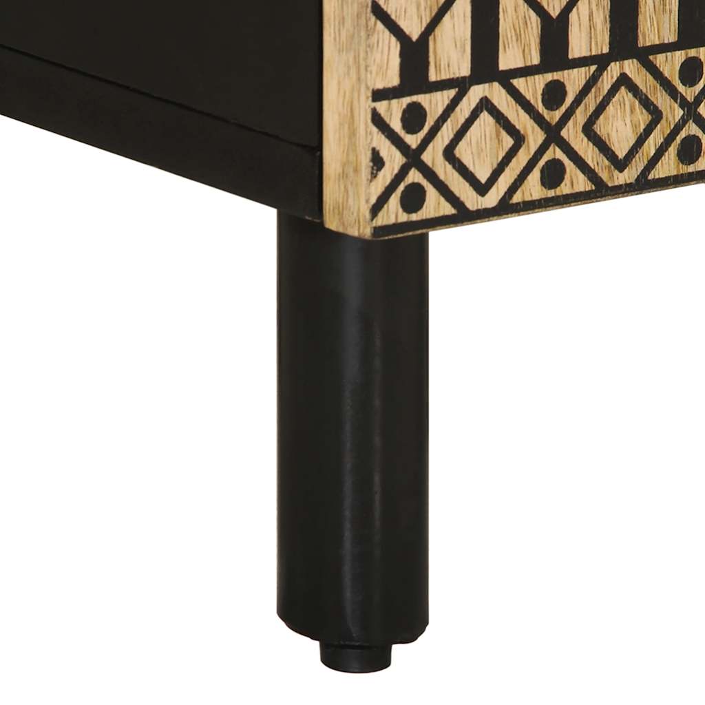 Tömör mangófa fürdőszobaszekrény 38 x 33,5 x 58 cm