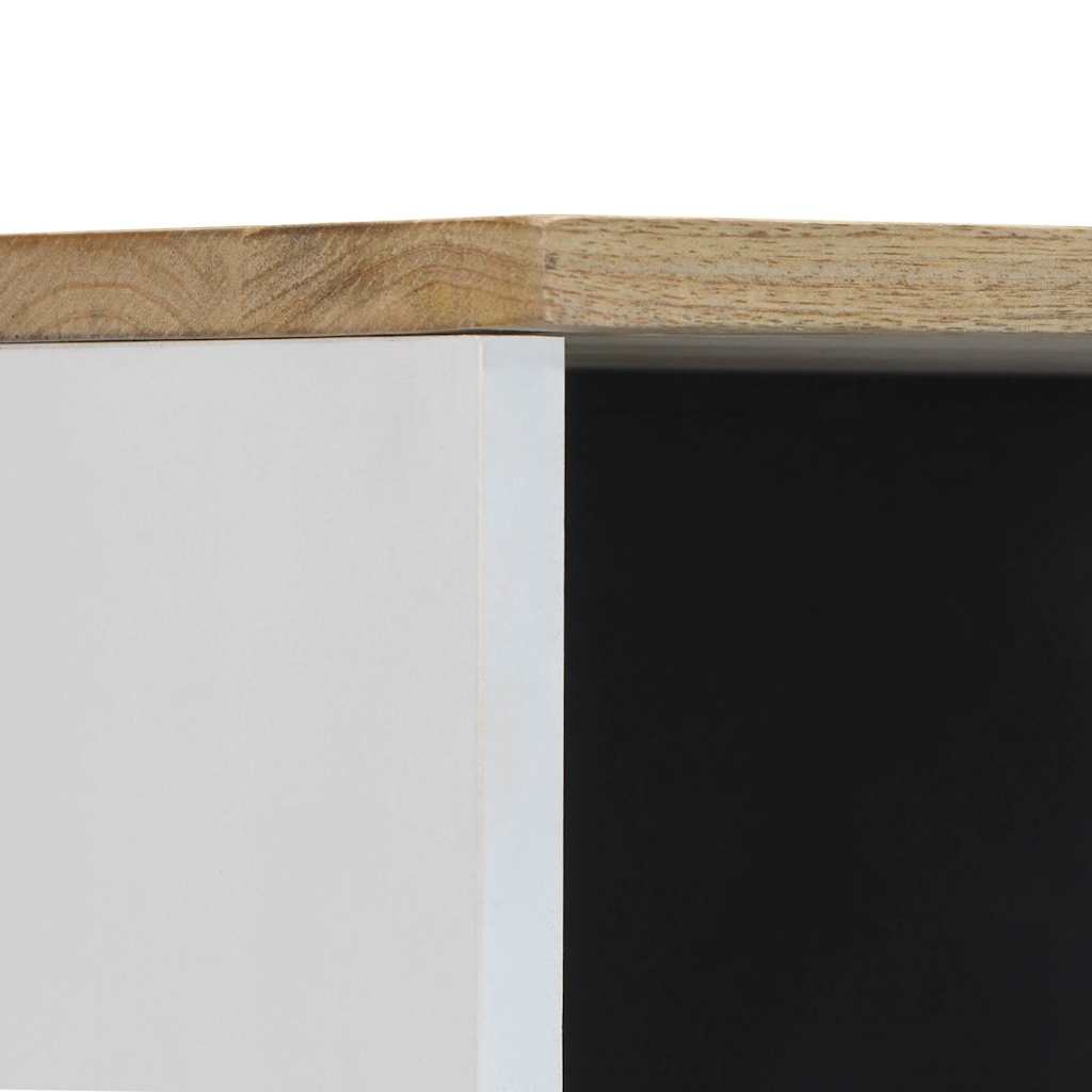 Tömör mangófa fürdőszobaszekrény 38 x 33,5 x 160 cm