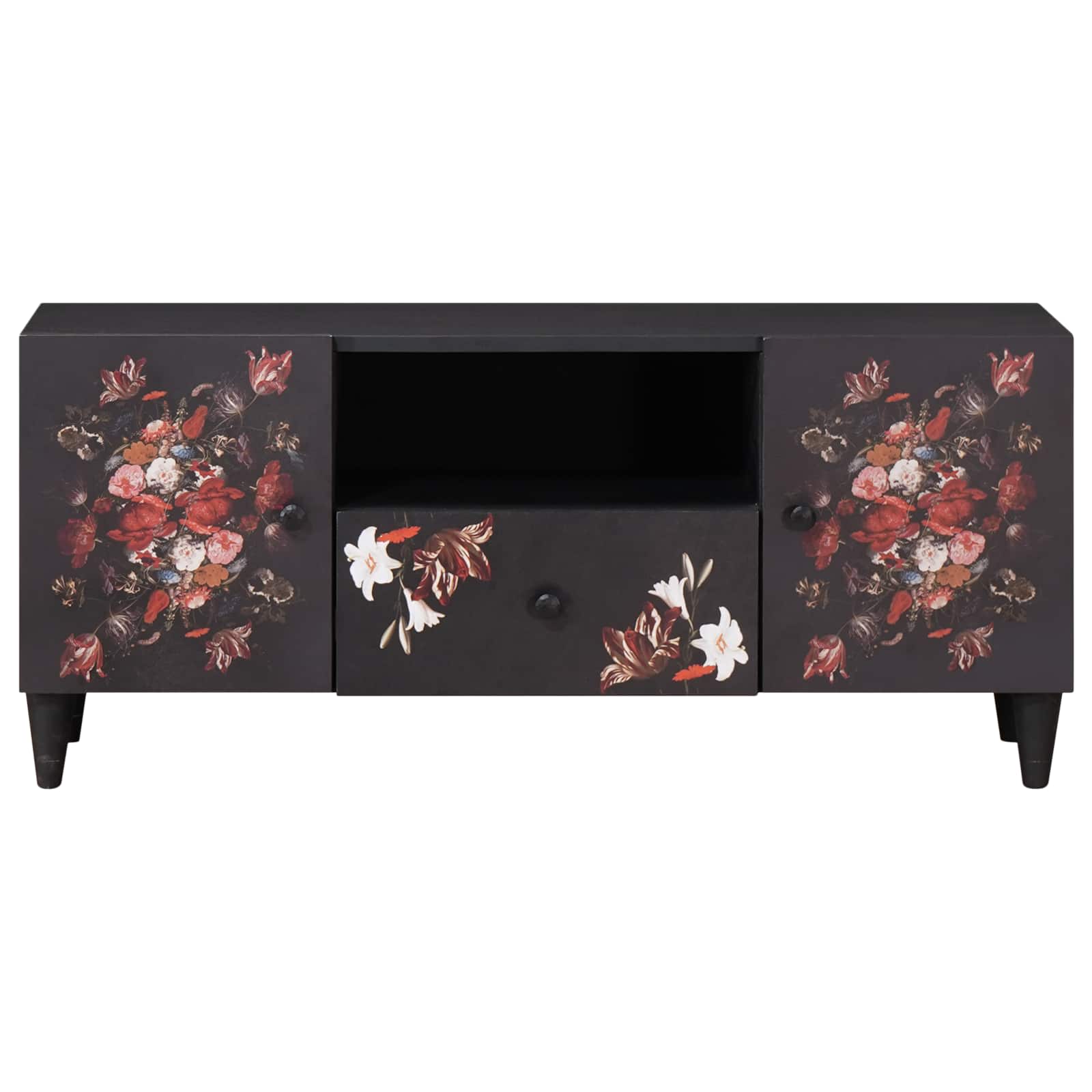 Tároló szekrények sokszínű 105 x 33,5 x 46 cm tömör mangófát