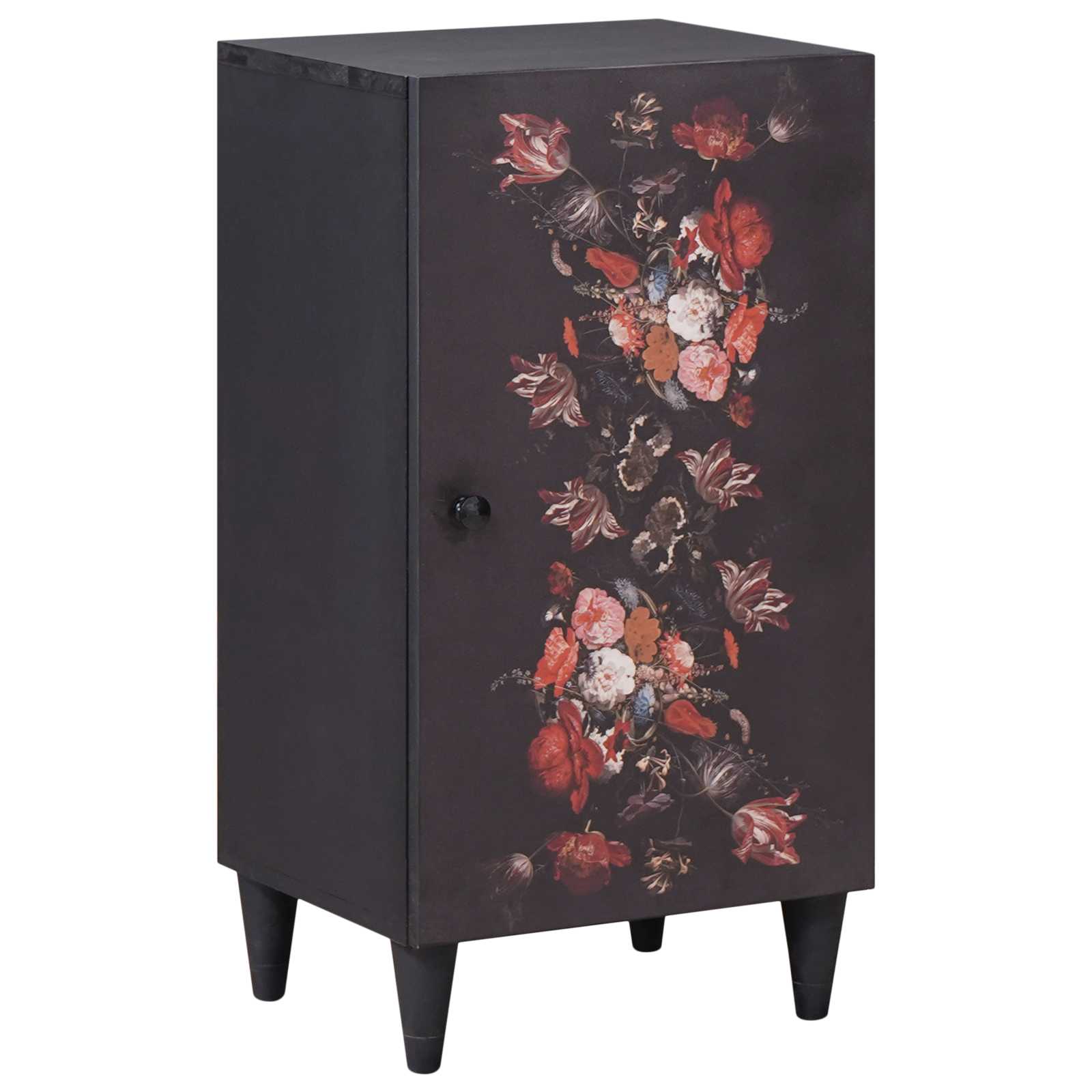 Tároló szekrények sokszínű 40 x 33,5 x 75 cm tömör mangófát