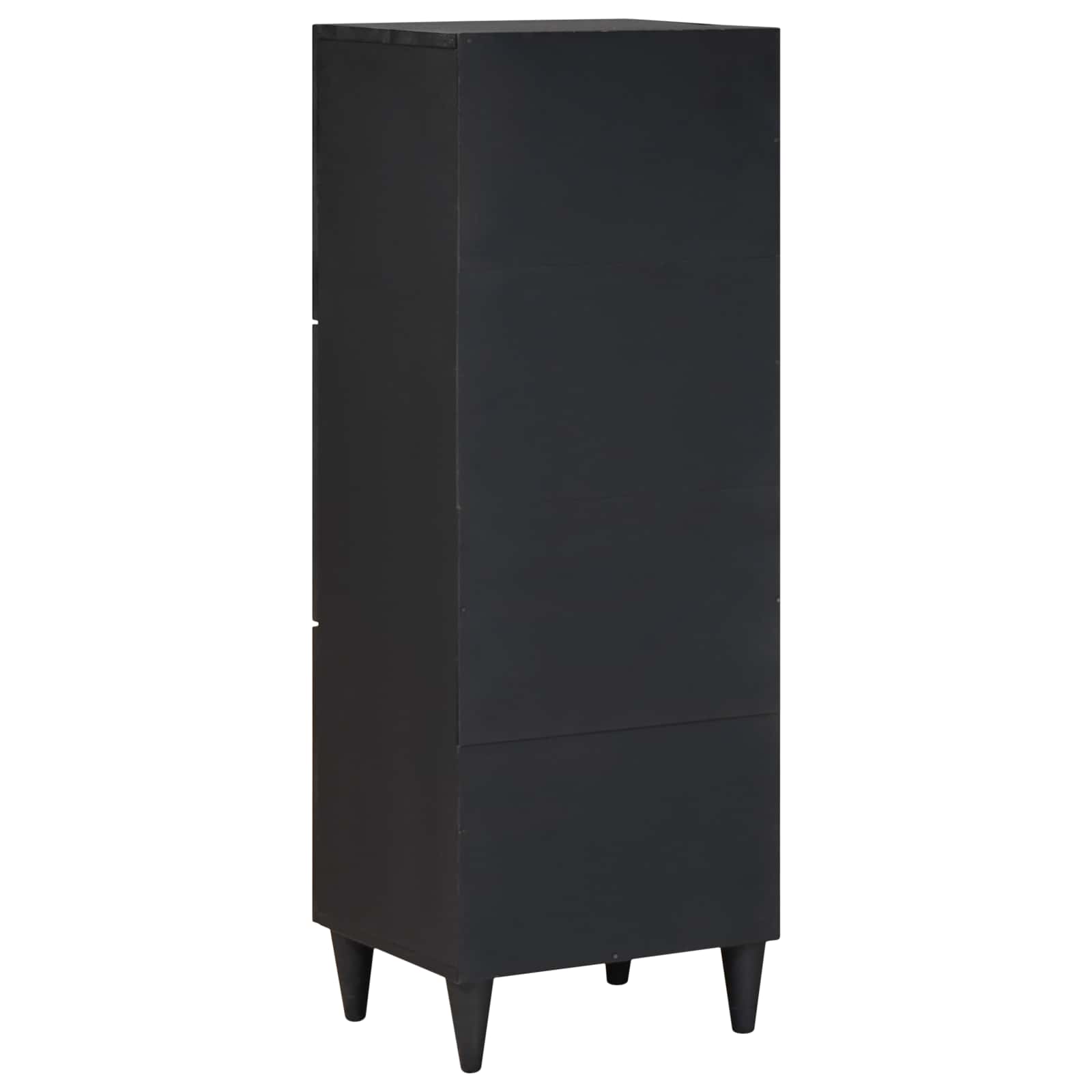 Tároló szekrények sokszínű 40 x 33,5 x 110 cm tömör mangófát