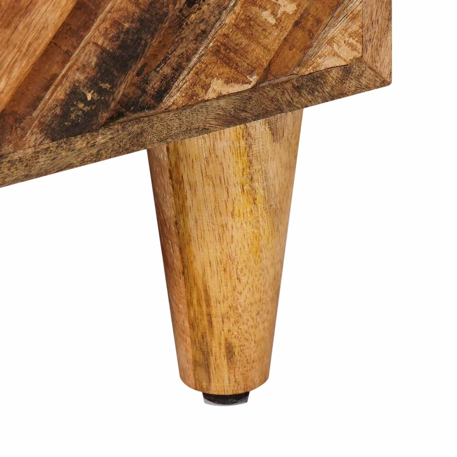 Éjjeli asztal 2 pcs barna 40 x 33,5 x 46 cm tömör mangófát