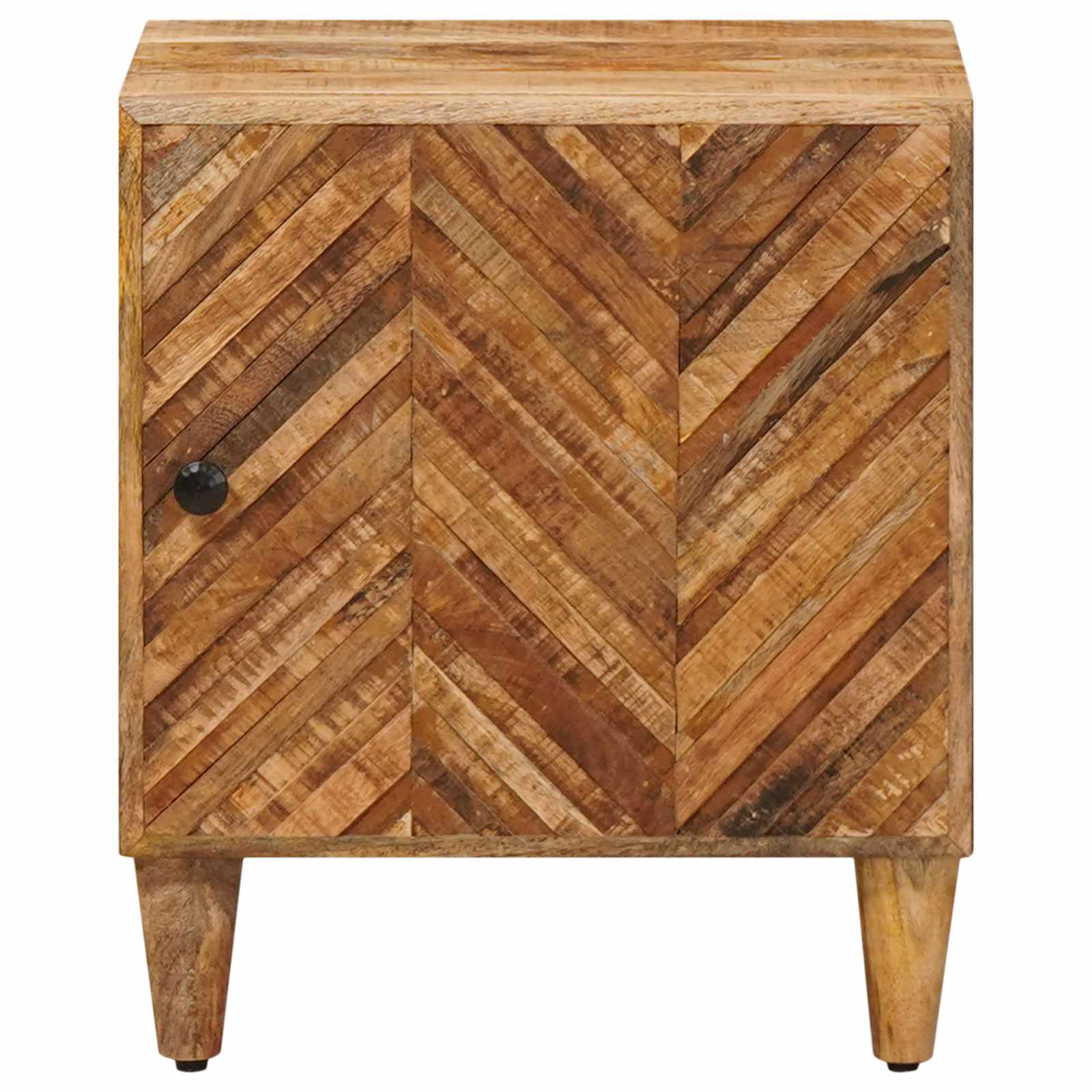 Éjjeli asztal 2 pcs barna 40 x 33,5 x 46 cm tömör mangófát