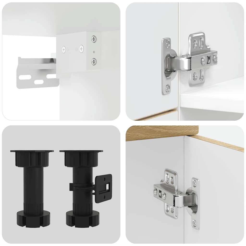 7 részes konyhaszekrény szett kalmar sonoma tölgy műszaki fa