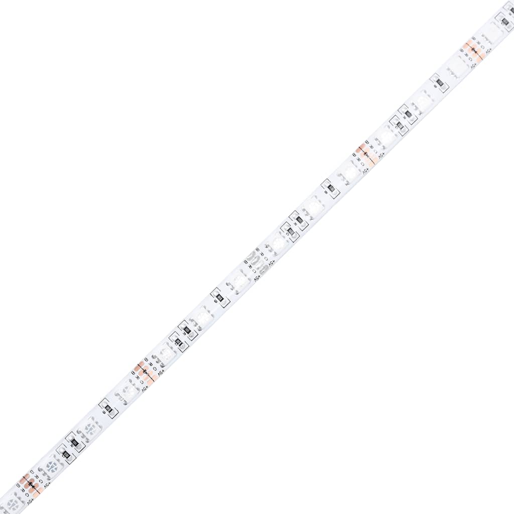 Világosszürke bársony rugós és led-es ágy matraccal 90x220 cm